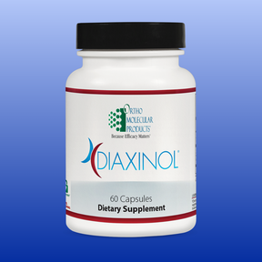 Diaxinol 60 Capsules dietary supplement by Ortho Molecular Products for blood sugar and cellular metabolism support