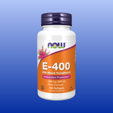 Vitamin E-400 IU Mixed Tocopherols 100 or 250 Softgels