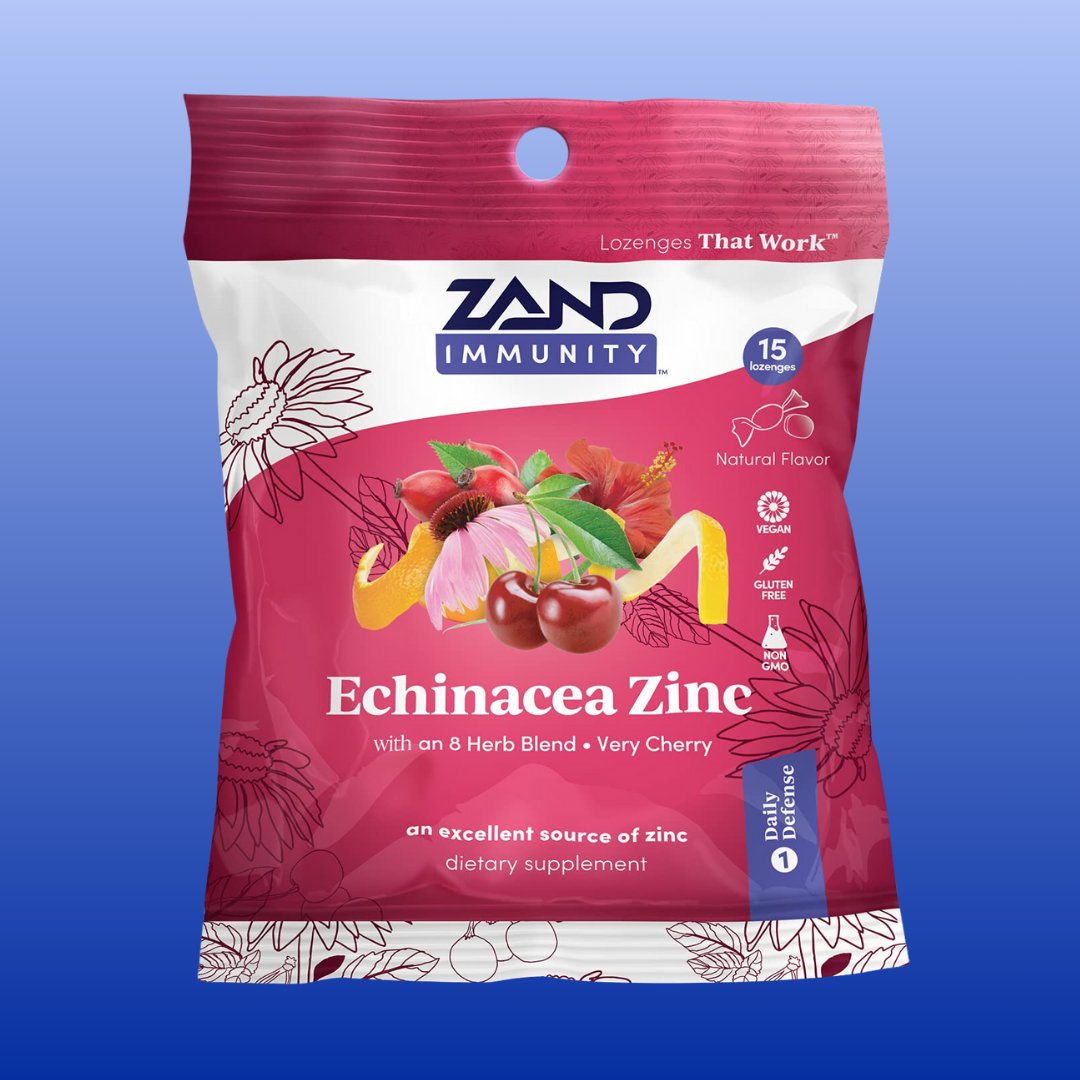 Echinacea Cherry Zinc Cough Drops