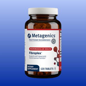 Metagenics Fibroplex 120 tablets dietary supplement for neuromuscular health and soft tissue support