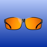 Blue Light Blocking Glasses - Fitover - Black