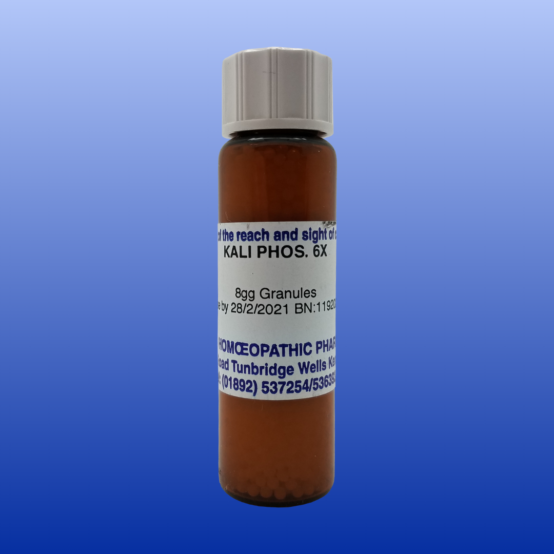 Kali Phos 6X Lactose Free Cell Salt 8 Grams