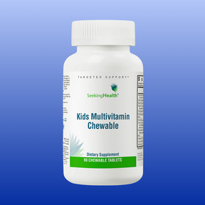 Seeking Health Kids Multivitamin Chewable 60 tablets dietary supplement for children, sugar-free and kid-approved formula