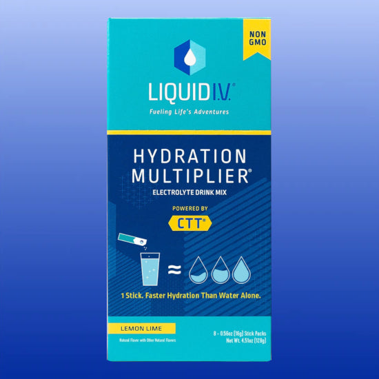 Liquid I.V. Hydration Multiplier Electrolyte Drink Mix Lemon Lime