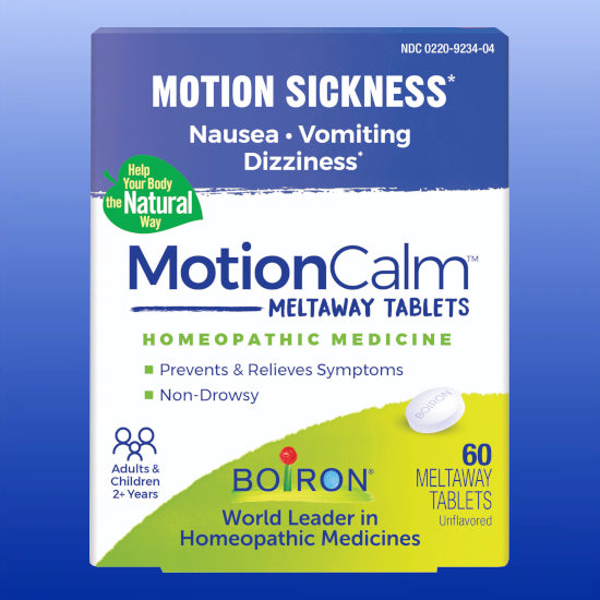 MotionCalm 60 Tablets-Travel Support-Boiron-Castle Remedies