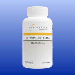 OsteoPrime Ultra 120 tablets dietary supplement for bone health with calcium, magnesium, and trace minerals by Integrative Therapeutics