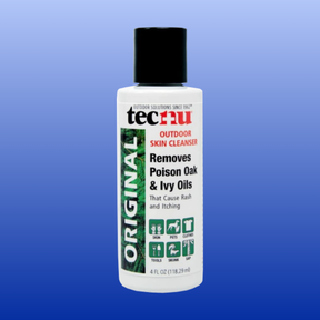 Tecnu Original Outdoor Skin Cleanser removes poison oak and ivy oils causing rash and itching, safe for skin, pets, and clothes.