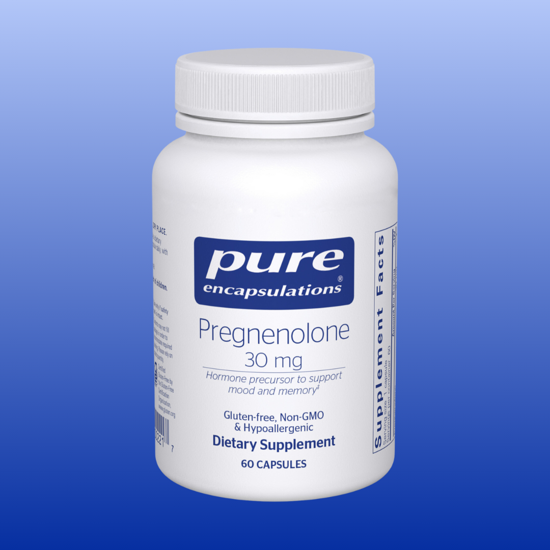 Pregnenolone 30 mg 60 or 180 Capsules