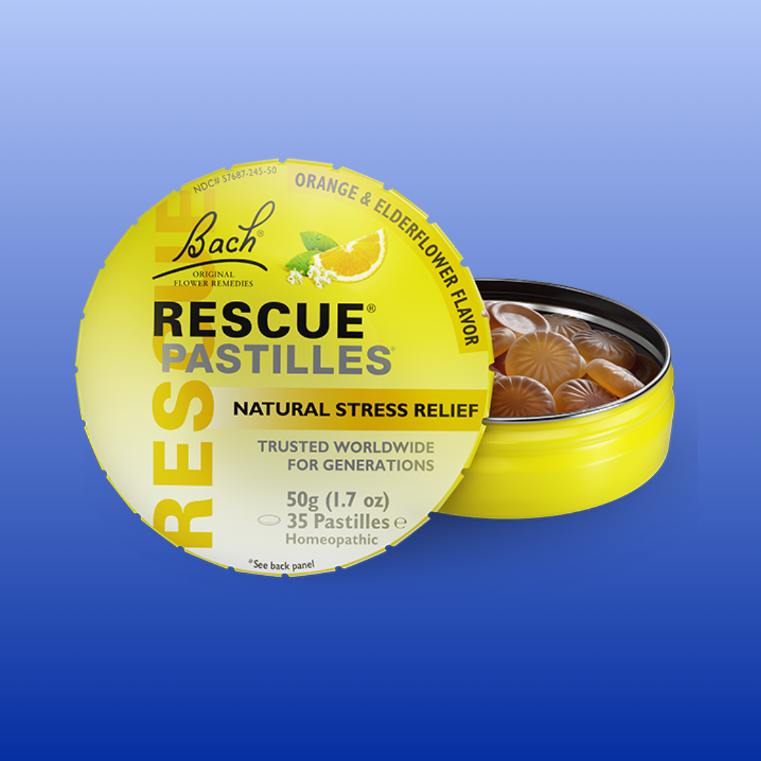 Rescue Pastilles Orange Elderflower 35 Pastilles
