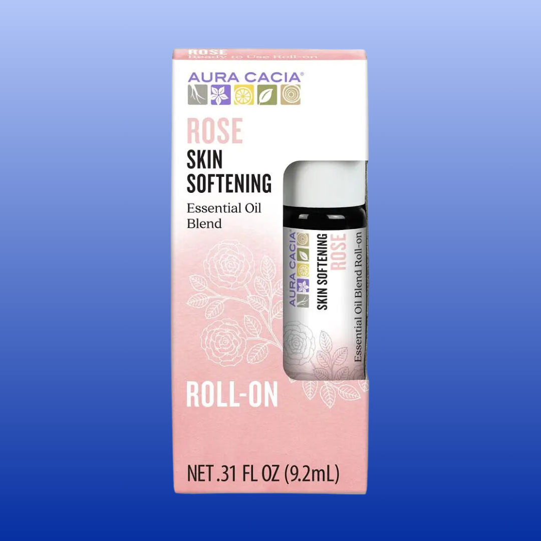 Rose Essential Oil Roll On 0.31 Oz
