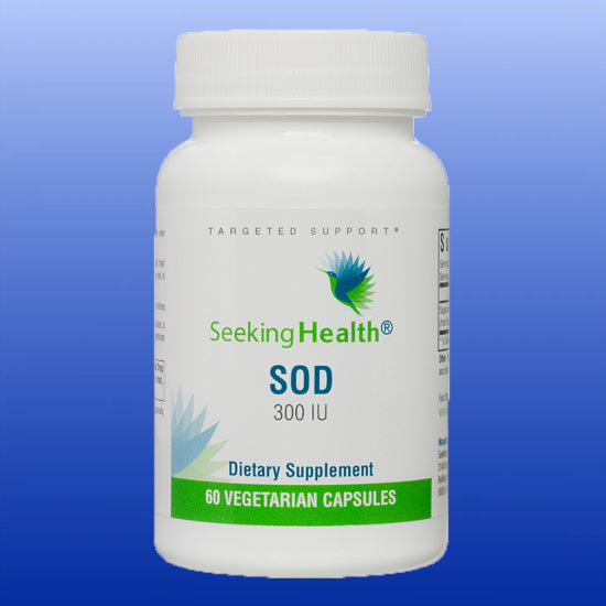 SOD 60 Capsules-Antioxidants-Seeking Health-Castle Remedies