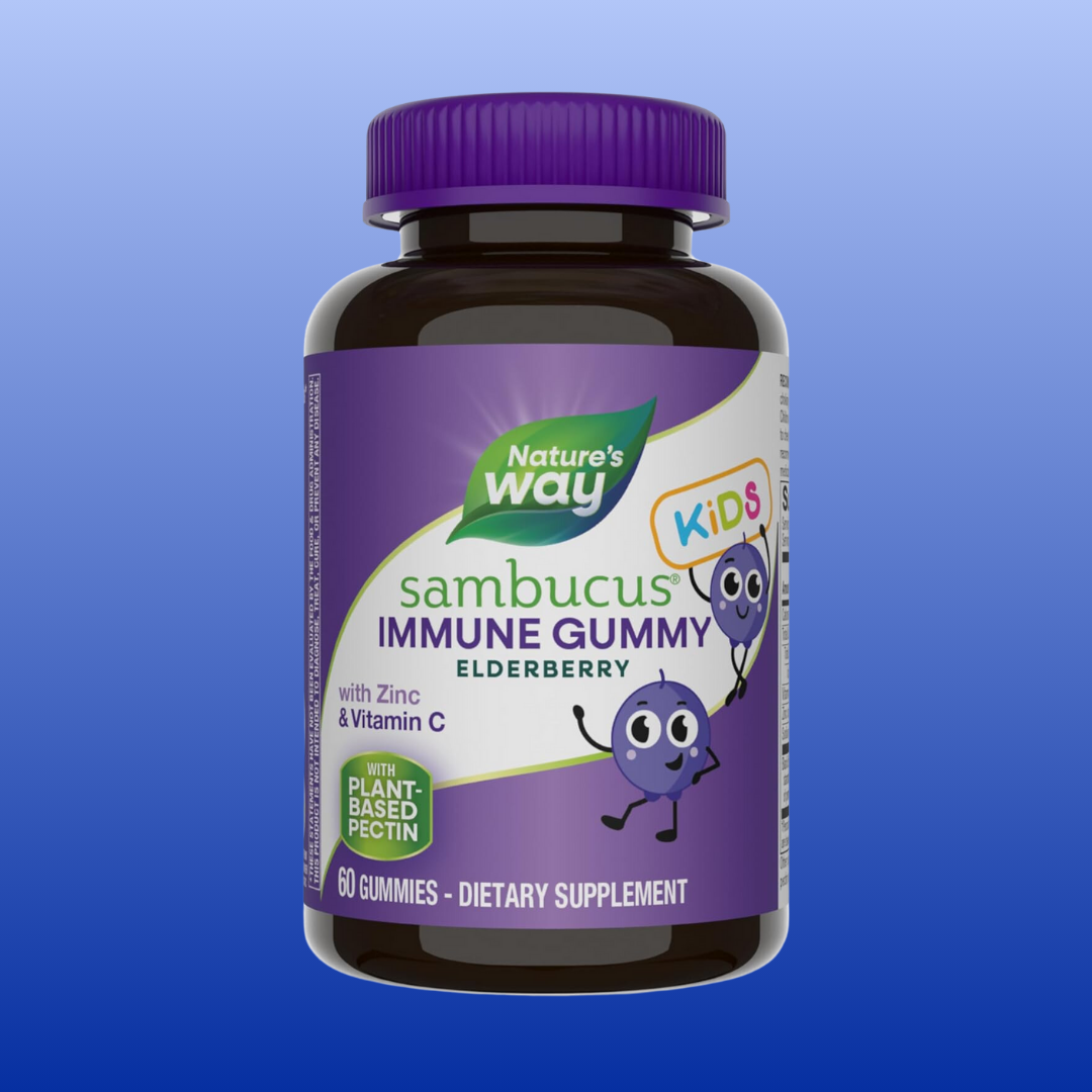 Sambucus Kids Immune Gummies Elderberry 60 Gummies
