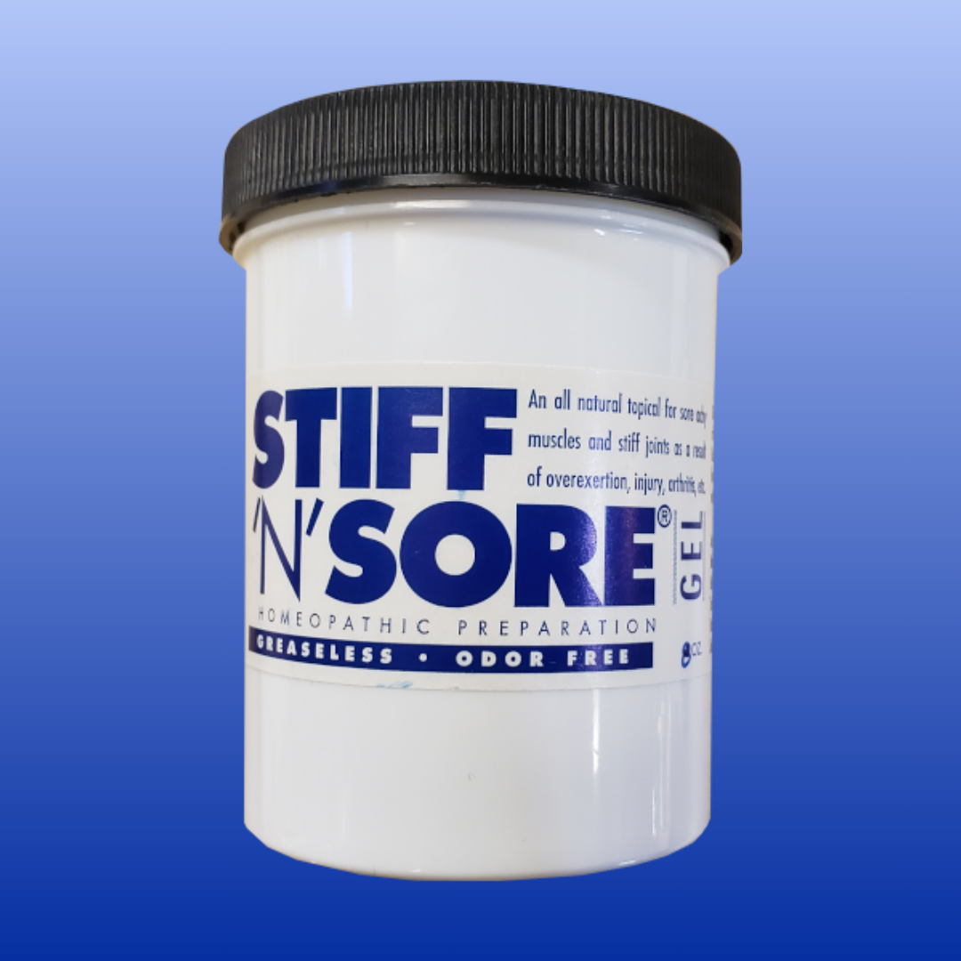 Suco Stiff 'N' Sore Gel 4 Oz or 8 Oz