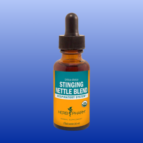 Herb Pharm Stinging Nettle Blend 1 oz herbal tincture for respiratory support with organic nettle extracts