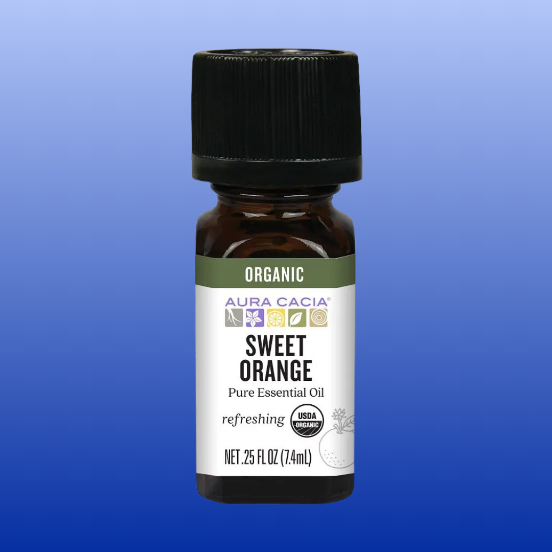 Sweet Orange Organic Essential Oil 0.25 Oz