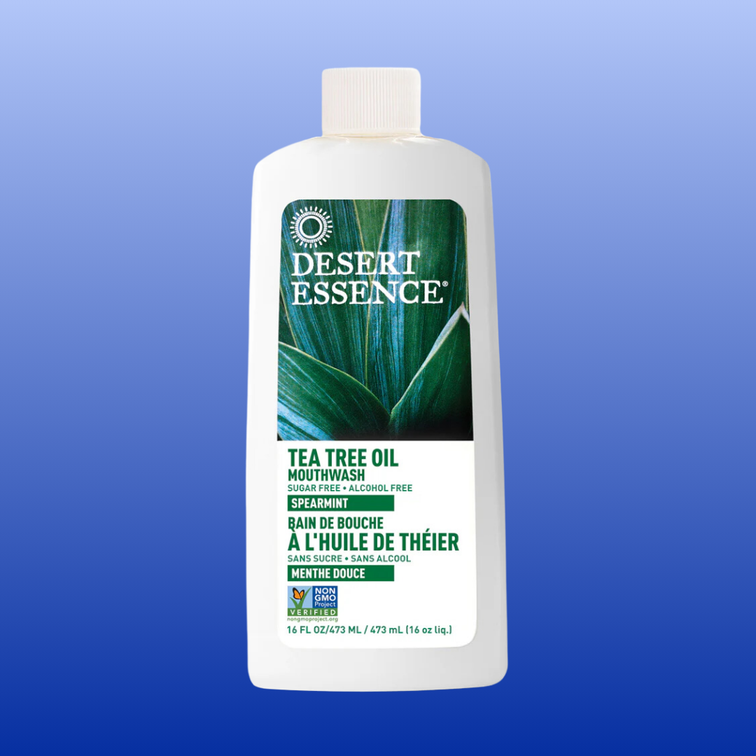 Tea Tree Mouthwash Spearmint 8 Oz or 16 Oz