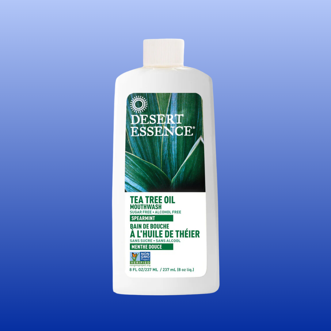 Tea Tree Mouthwash Spearmint 8 Oz or 16 Oz