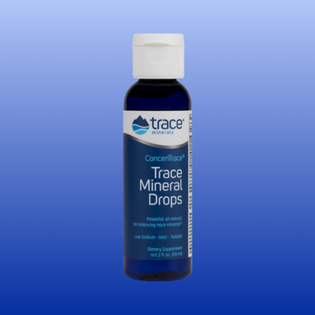 Trace Mineral Drops 2 Oz-Nutritional Supplement-Trace Minerals-Castle Remedies