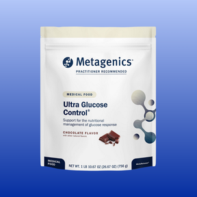 Metagenics Ultra Glucose Control chocolate flavor medical food powder for nutritional glucose management 1 lb package