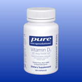 Vitamin D3 5,000 IU 60 or 120 Capsules