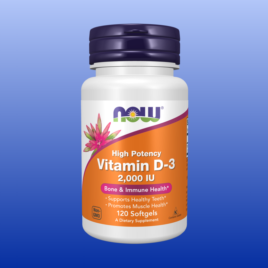 Vitamin D3 2000 IU 120 Softgels