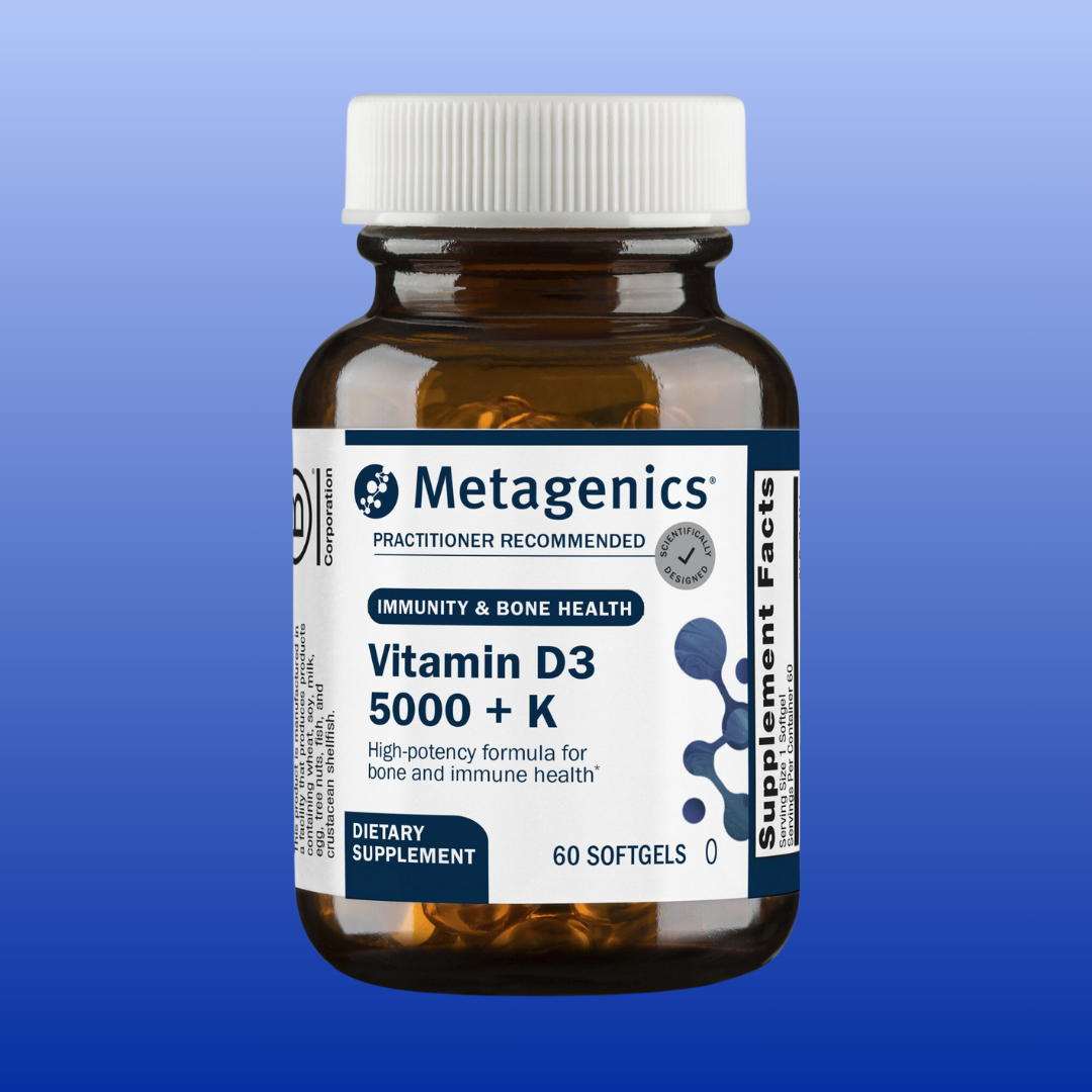 D3 5000 + K 60 Softgels