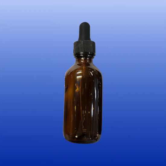 Amber Glass Bottle with Dropper 1, 2 or 4 Oz-Bottles and Jars-Starwest Botanicals-2 Oz-Castle Remedies