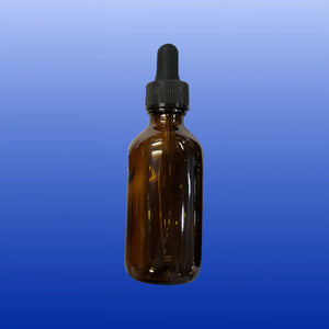 Amber Glass Bottle with Dropper 1, 2 or 4 Oz-Bottles and Jars-Starwest Botanicals-2 Oz-Castle Remedies