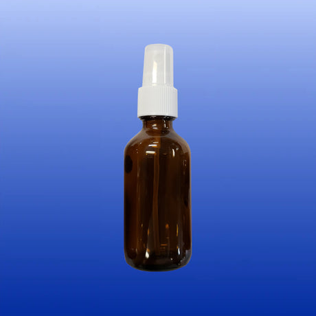 Amber Glass Mister Bottle 1, 2 or 4 Oz-Bottles and Jars-Starwest Botanicals-2 Oz-Castle Remedies