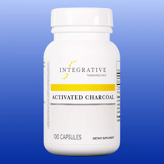 Activated Charcoal 100 Capsules-Digestive Support-Integrative Therapeutics-Castle Remedies
