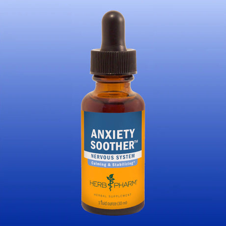 Anxiety Soother™ Original Lavender 1 Oz-Herbal Tincture-Herb Pharm-Castle Remedies