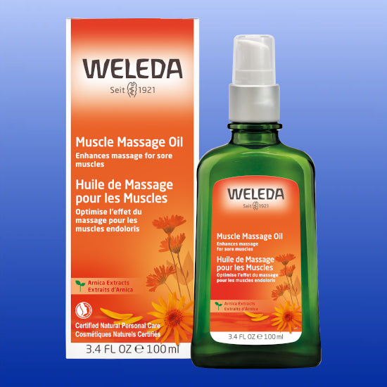 WELEDA SOINS CORPS Huile de massage Arnica Fl/200ml Weleda Soins corps