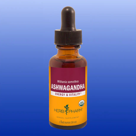 Ashwagandha 1 Oz-Herbal Tincture-Herb Pharm-Castle Remedies