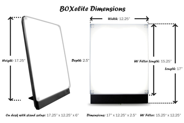 Shop Northern Light Technologies BOXelite Desk Lamp