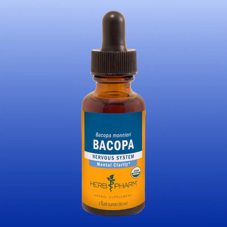 Bacopa 1 Oz-Herbal Tincture-Herb Pharm-Castle Remedies