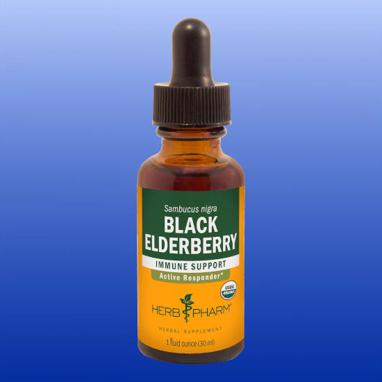 Black Elderberry 1 Oz-Herbal Tincture-Herb Pharm-Castle Remedies