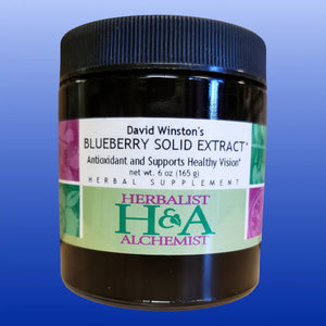 Blueberry Solid Extract 6 Oz-Antioxidants-Herbalist & Alchemist-Castle Remedies