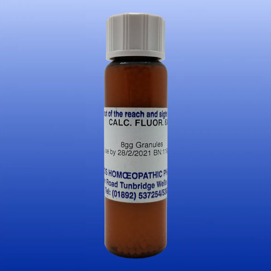 Calcarea Fluor 6x Lactose Free Cell Salt 8 Grams-Cell Salts-Helios Homeopathy-Castle Remedies