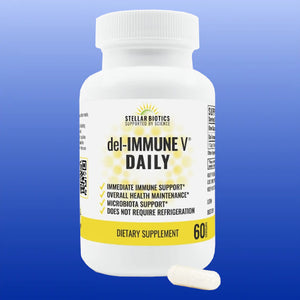 del-IMMUNE V® Daily 25mg 60 or 120 Capsules-Immune Support-Stellar Biotics-60 Capsules-Castle Remedies