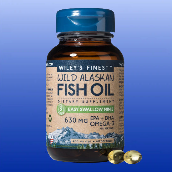 Easy Swallow Minis 180 Softgels-Fish Oils/Essential Fatty Acids-Wiley's Finest-Castle Remedies