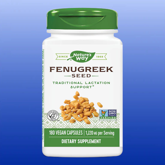 Fenugreek Seed 180 Capsules-Single Herbs-INTEGRATIVE THERAPEUTICS-Castle Remedies