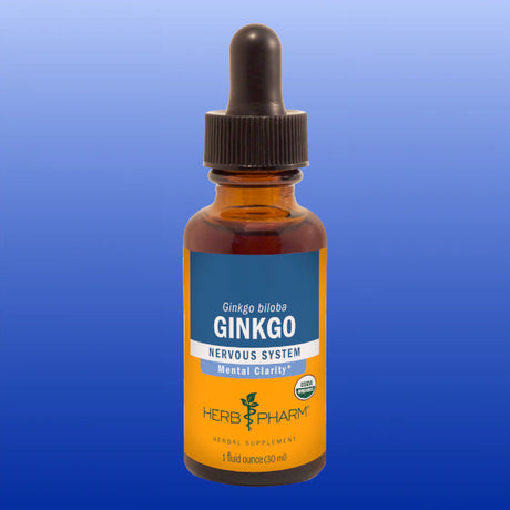Ginkgo 1 Oz-Herbal Tincture-Herb Pharm-Castle Remedies