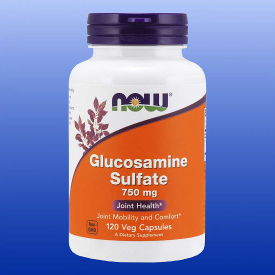 Glucosamine Sulfate 750 mg 120 Capsules-Joint Health-Now Products-Castle Remedies