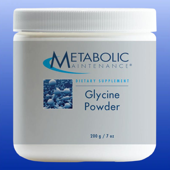 Glycine Powder 7 Oz-Sleep Support-Metabolic Maintenance-Castle Remedies