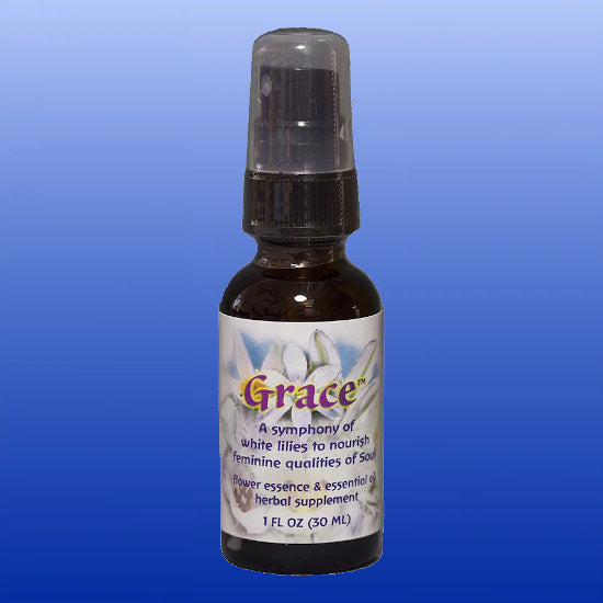 Grace 1 Oz Dosage Spray Bottle-Flourish Spray-Flower Essence Services-Castle Remedies