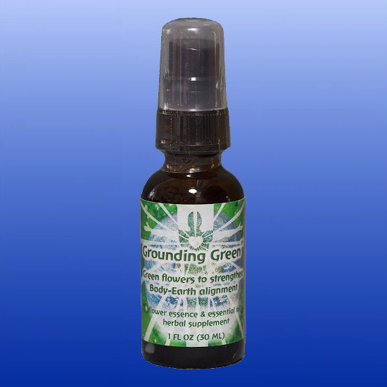 Grounding Green 1 Oz-Flourish Spray-Flower Essence Services-Castle Remedies