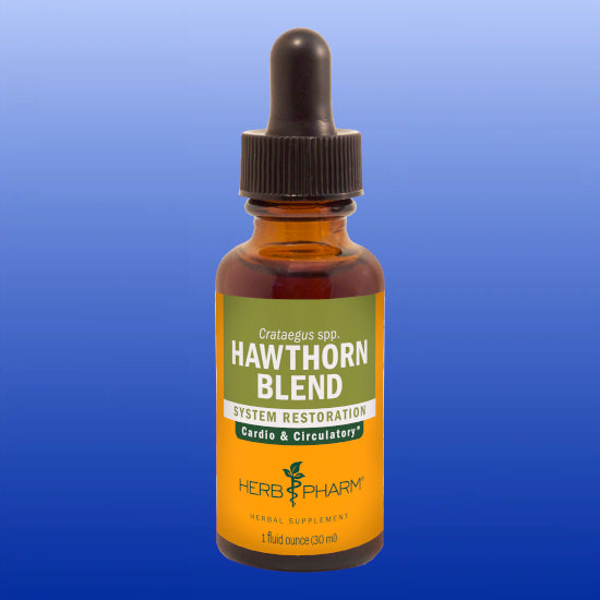 Hawthorn Blend 1 Oz-Herbal Tincture-Herb Pharm-Castle Remedies