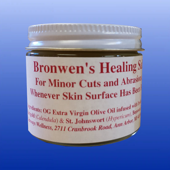 Bronwen's Healing Salve 1 or 2 Oz-Topical Skin Relief-Gateways Wellness-1 Oz-Castle Remedies