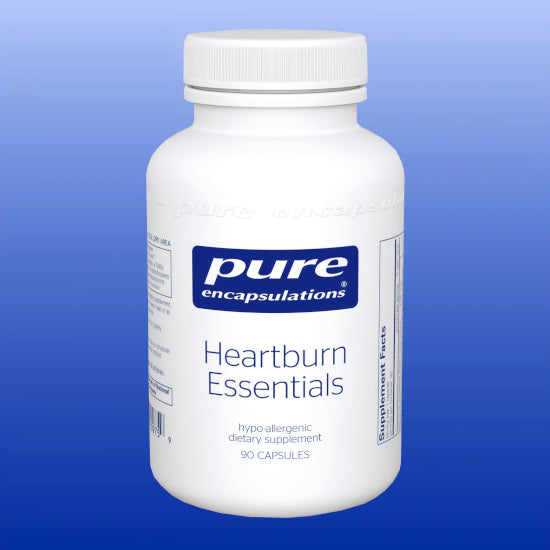 Heartburn Essentials 90 Capsules-Digestive Support-Pure Encapsulations-Castle Remedies