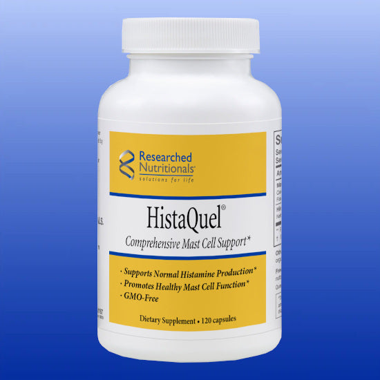 HistaQuel™ 120 Capsules-Allergy Support-Researched Nutritionals-Castle Remedies